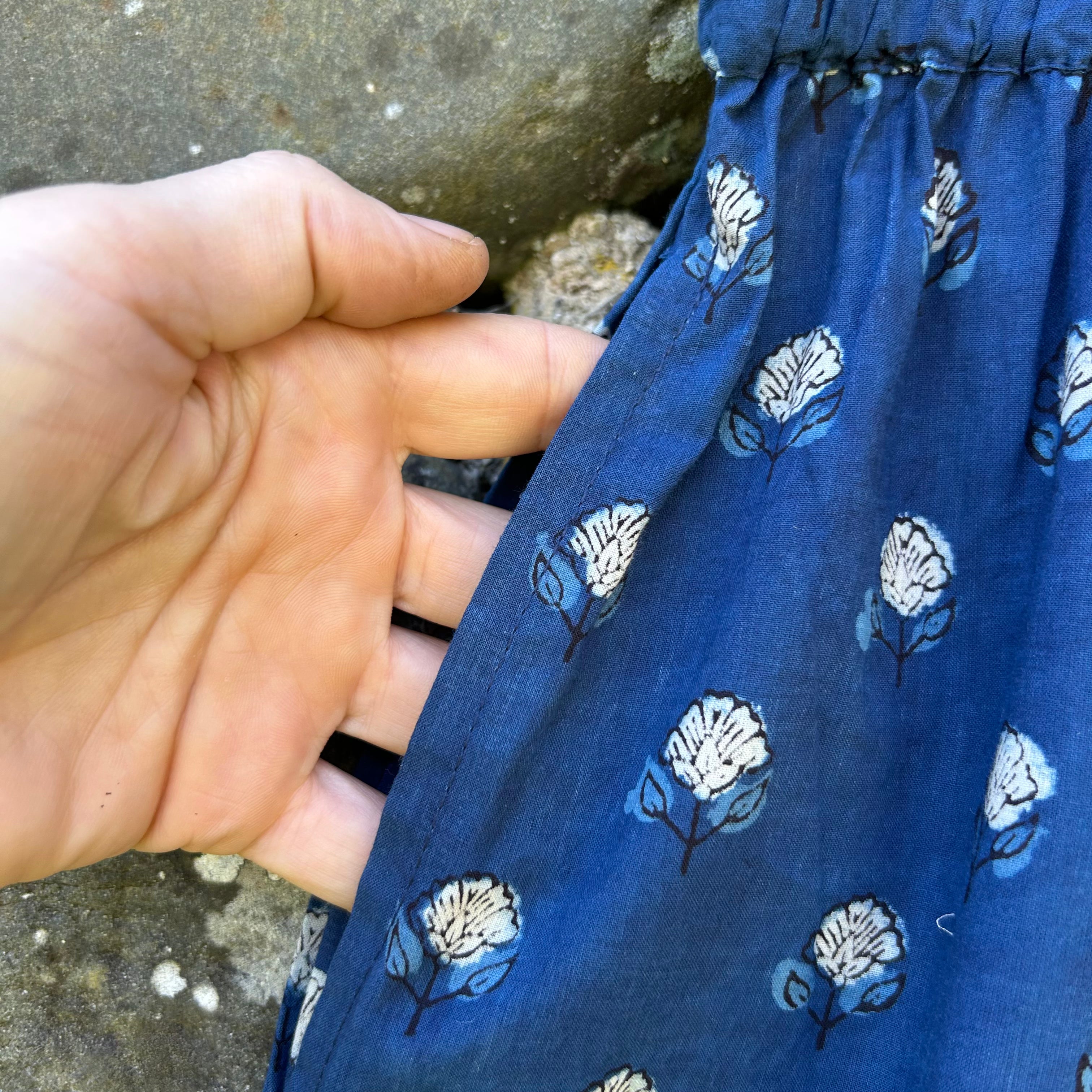 Haf Trousers – Midnight Bloom