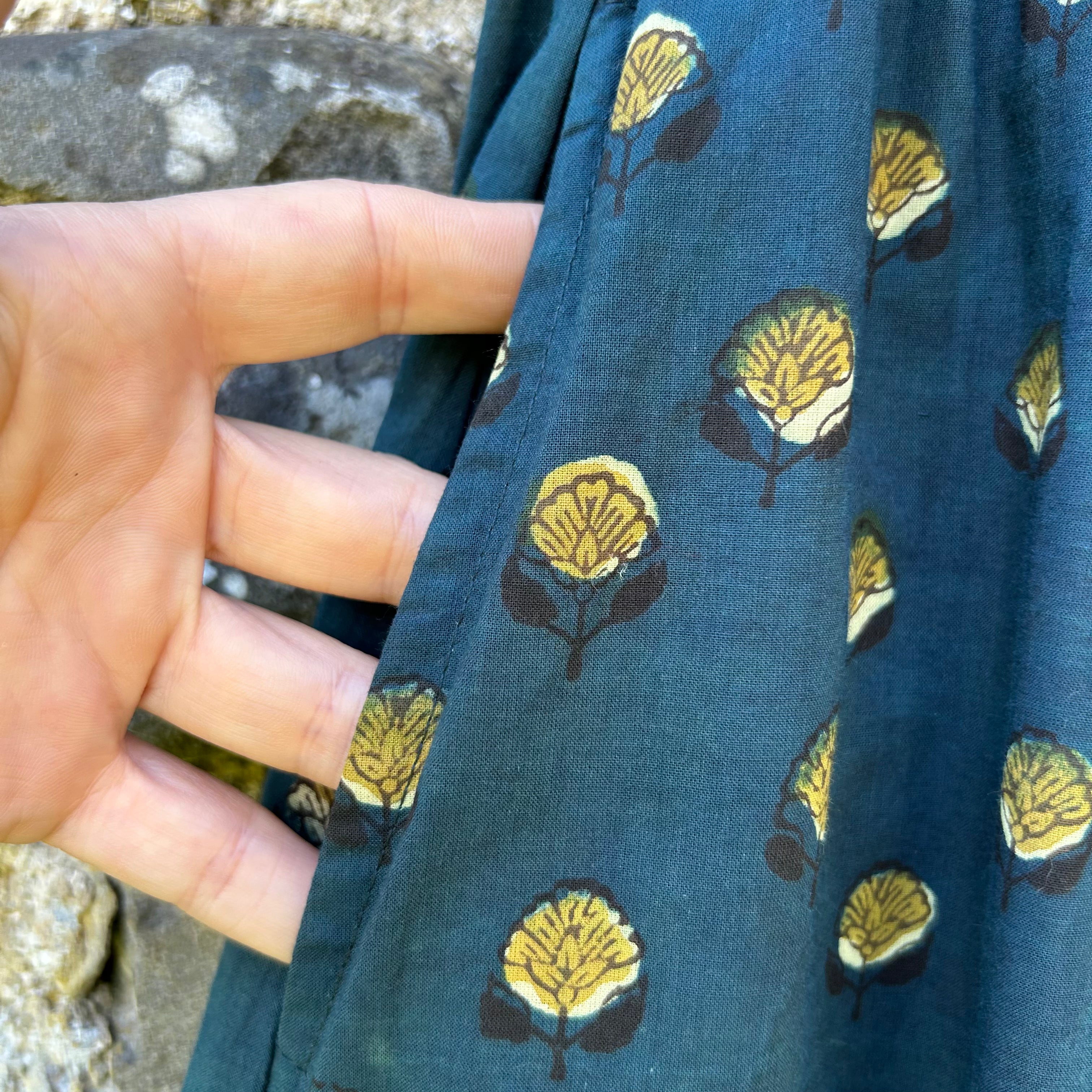 Studio Trousers – Midnight Bloom