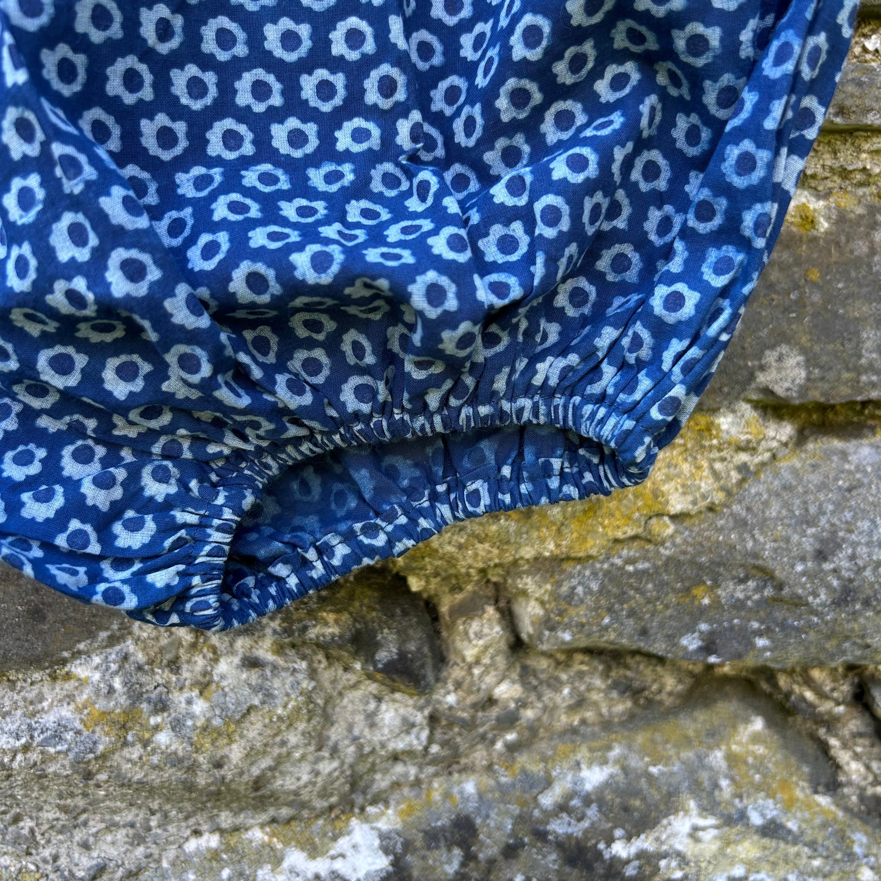Nomad Harem Trousers – Indigo Meadow