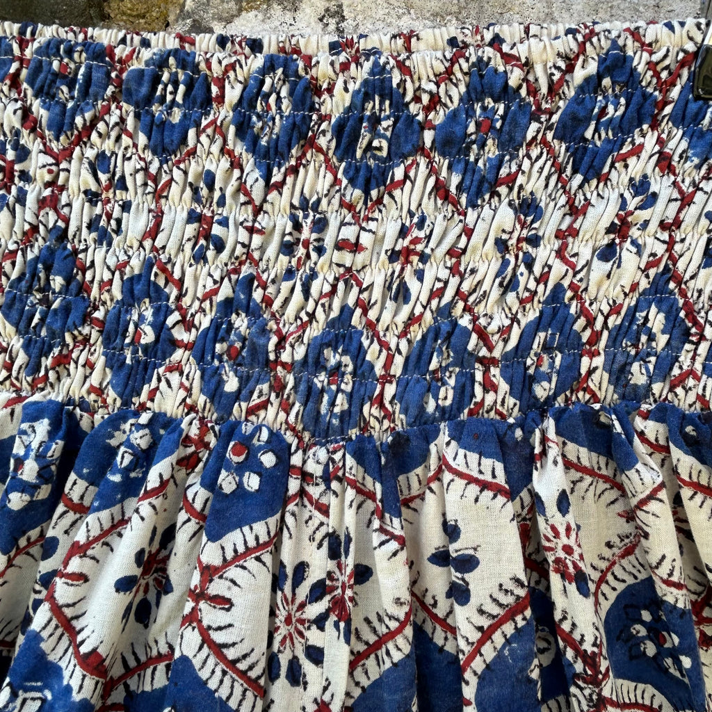 Nomad Harem Trousers – Indigo Mosaic