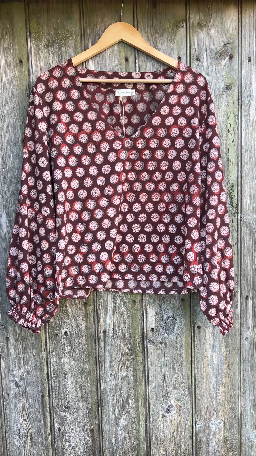 Nomad Top – Wild Madder